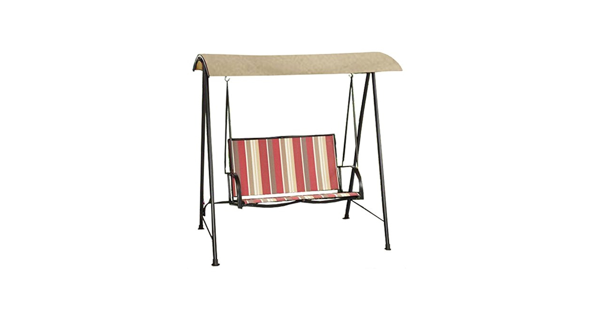 Amazon.com: Striped 2-Person Sling Swing Replacement Canopy
